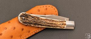   " Backpocket Trappeur " custom de Jean Baptiste Leveque - Bois de cerf et RWL34