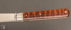 Canif Sheffield pliant fait main par Bastien Toubhans - Amourette et RWL34