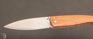 Couteau  "  Capucin " par David Margrita - Mbull Knives - Platane