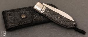 Couteau " City 110 mm  " custom par Raphaël Durand - Bumblebee et RWL-34