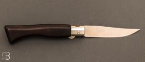 Couteau " Liner-lock Italian Line "  de Main Knives - Ebène - 10003