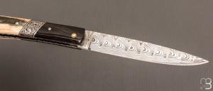    Couteau  "  Mandrin  " de collection par Philippe Voissière 