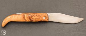   Couteau Pallarès Solsona pompe arrière Olivier et lame inoxydable