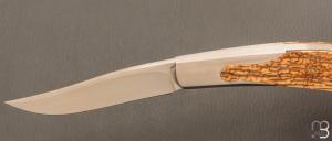    Couteau "Persian Lanny" custom de Jean Baptiste Leveque - Ivoire de mammouth