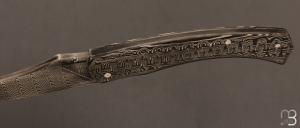  Couteau " Pointix " custom de Florent Dall'ava - L'atelier Dall'ava - Full damas