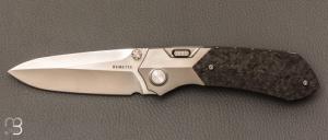   Couteau " RT-Meteor-RTPT-E " par Remette RT - Titane et lame en M390