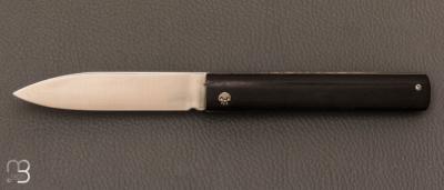  Couteau " Snard " par L'Olonnois - Ebène Royal