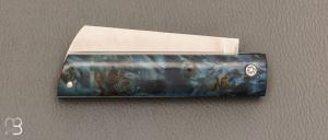    Couteau " Snard " par Tom Fleury - Érable flammé stabilisé