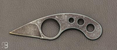 Couteau de cou Griffe 100% titane Fred Perrin par Max Knives