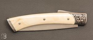    Couteau " custom " pompe avant  par Daniel Marlot - Les couteaux Toto