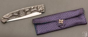    Couteau " slipjoint " par Petr Hofman - Zirconium et RWL34