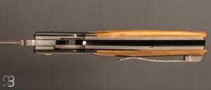   Couteau " Krypto  " de Rémi Lavialle - Lame de Feu - Mammouth et Damasteel