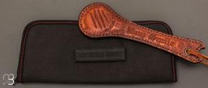 Slap Jack New Smile Large by Bastinelli - Cuir marron