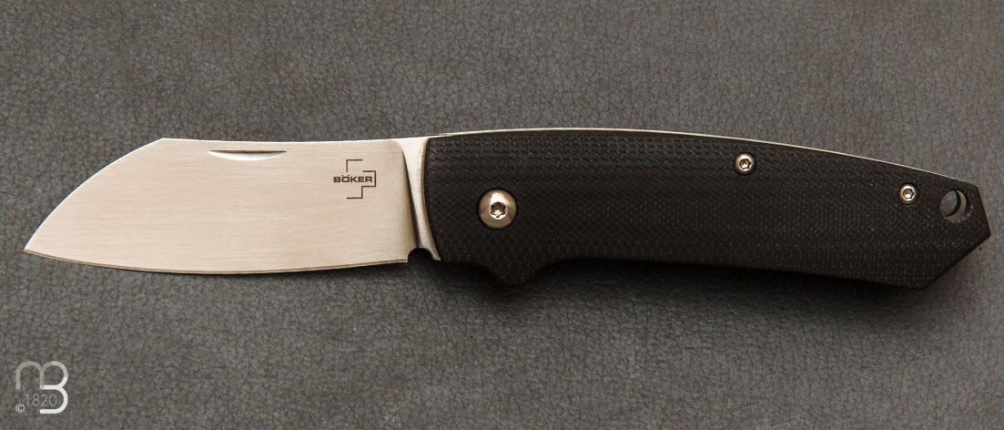 Couteau Bker Plus Cox Pro G10 par Jens Anso - 01BO314