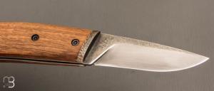    Couteau "Brodir" de Romain Daloux - Noyer et lame acier XC75 