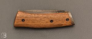    Couteau "Brodir" de Romain Daloux - Noyer et lame acier XC75 