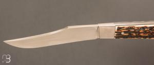 "Backpocket Trappeur" custom de Jean Baptiste Leveque - Bois de cerf et RWL34