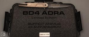 Couteau " BD4 ADRA Contractor " XX Anniversarium Limited Edition par Extrema Ratio - 63/70