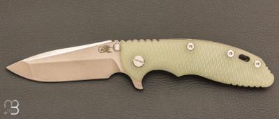   Couteau custom 3.5'' XM-18 Spanto Tri-Way par Rick Hinderer - S45VN et G10