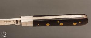 Couteau fermant 3 rivets Grenadille par OTTER - réf : 162