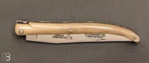 Couteau " Autrefois 14 CM" par  Laguiole en Aubrac - Pointe de corne