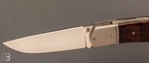    Couteau " Bohème " custom par Rémi Lavialle - RWL34 et bois de fer