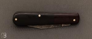 Couteau "Barlow Integral Canvas Micarta Black " Böker Solingen - 111944