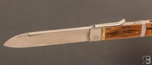  Couteau " Bon vivant " à palanquille fait main par Bastien Toubhans - Atelier Beau Merle