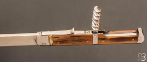  Couteau " Bon vivant " à palanquille fait main par Bastien Toubhans - Atelier Beau Merle