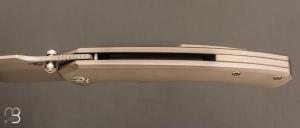  Couteau " Clastic " par Bestech Knives - BT2407C - CPM-Magnacut et Titane