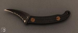   Couteau " Elvia " par Turner CNC - G10 et CPM-3V