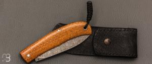   Couteau " Hook  " custom par Raphaël Durand - Kevlar "Thunderstrike" et RWL-34