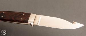 Couteau " Integral Gut Hook " par Dietmar F. Kressler - Ironwood - RARE