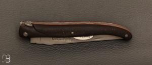   Couteau Laguiole Aubrac "Terre d'aubrac” stabilisée