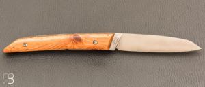 Couteau " Le Klic " par JP Hontanx - Genévrier et 12c27N