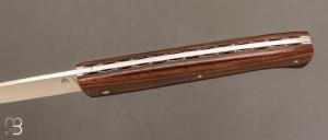   Couteau " Le Lombard " par Fontenille-Pataud - Bois de fer et 14c28n