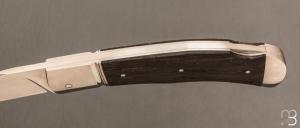    Couteau " Lock-Back " custom par Grégory Picard - Morta et S45VN