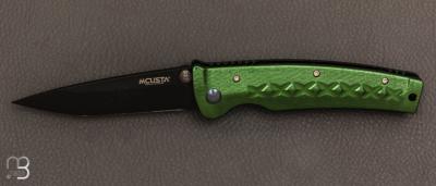 Couteau pliant MC-4BC-F2 Katana VG-10 San-Maï vert par MCUSTA - Limited Edition 2023