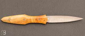    Couteau "Magna Pinna" fait main par Laraud Blade  - Buis et 14C28