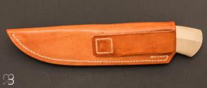   Couteau Nordique Custom de Pekka Tuominen - Micarta et RWL-34