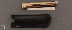  Couteau " L'Olonnois " de L'atelier du capitaine - Corne de zebu