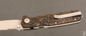    Couteau « PULSE W-Lock » pliant par MASERIN - CPM Magnacut et carbone- 630.FCA