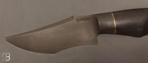   Couteau " Petit Hunter " semi intégral par Adam DesRosiers