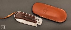  Couteau " Robusto" par Éric Parmentier - Micarta et RWL34