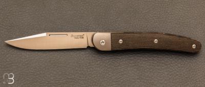 Couteau de poche " Jack " Micarta vert par Lionsteel - JK1.CVG