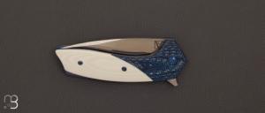 Couteau  "  Faisal Yamin Design Flipper " par Les Voorhies 