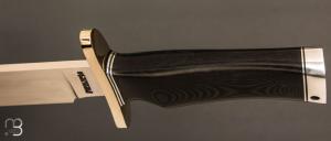  Couteau " Nordic Knives Dealer Special / Special Bowie " par Randall - Micarta noir