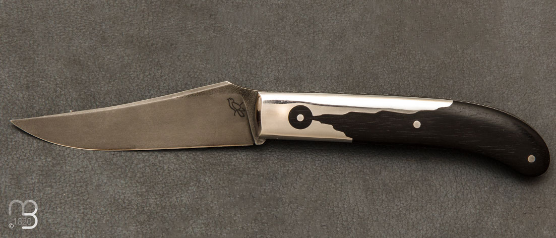 Couteau de collection modèle Lucien par Maxime Rossignol - La Forge de Max
