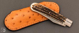   " Backpocket Trappeur " custom de Jean Baptiste Leveque - Bois de cerf et RWL34