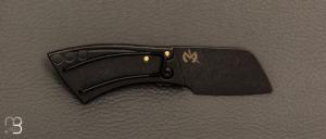 " µSepia Black " - Collaboration Torpen et Maxknives - MKH01B